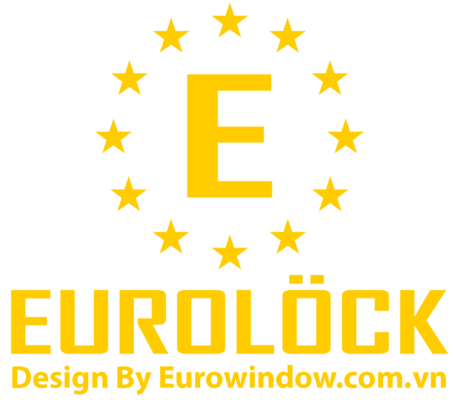 logo eurolock design by eurowindow.com .vn