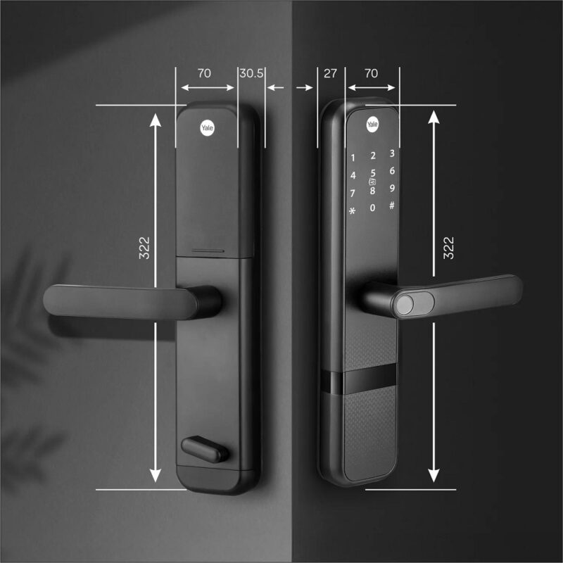 Khoá cửa vân tay Yale ZURI Yale ZURI 8