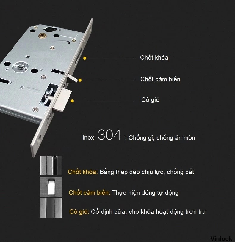 Yale YDM 3109AF MB YDM3109AF CG Thiet lap tu dong khoa hoac Khoa bang tay